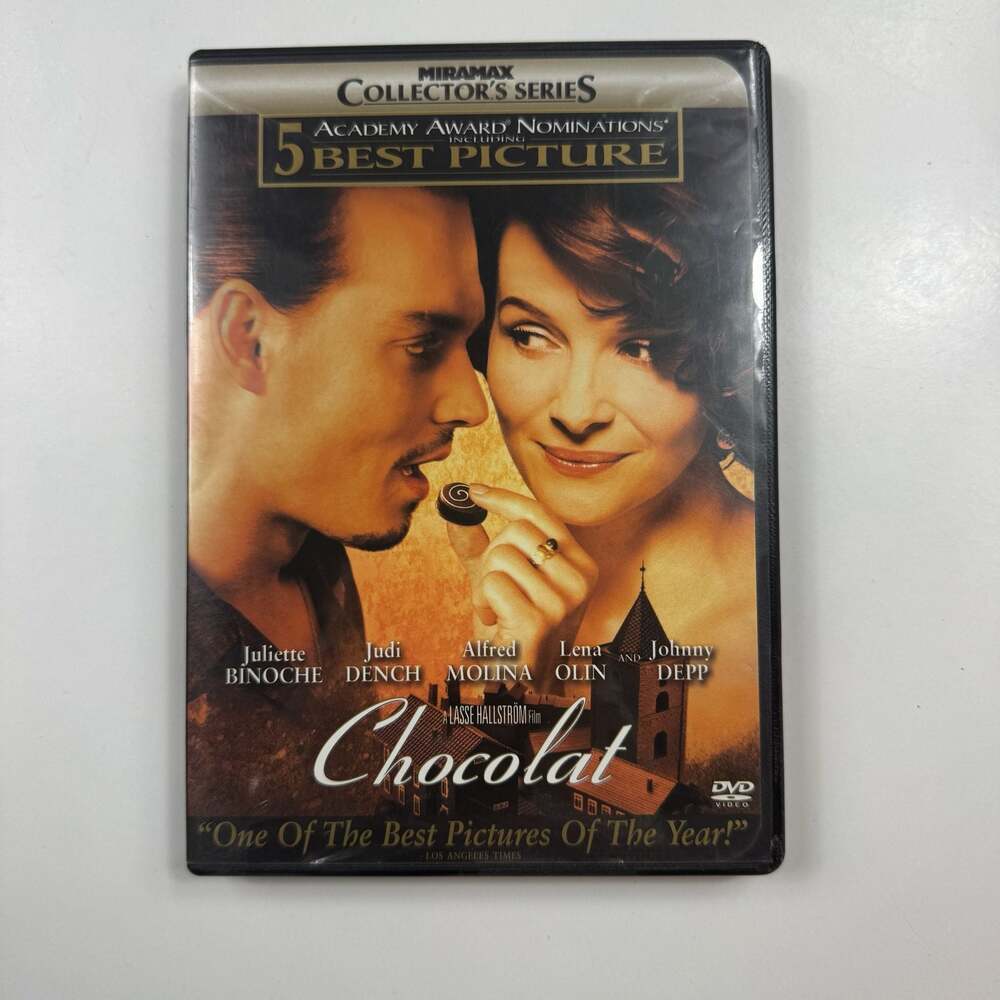 Chocolat DVD Miramax Collector's Series Johnny Depp Deluxe Edition